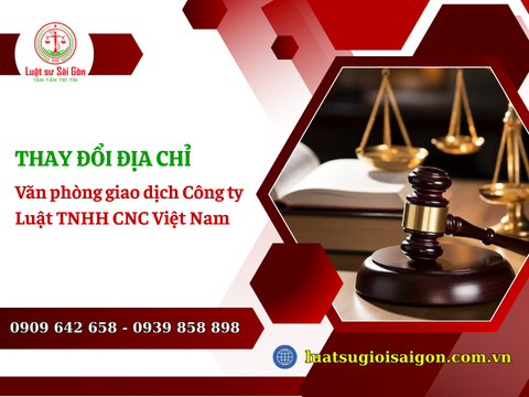 THÔNG BÁO (V/v: Thay đổi địa chỉ Văn phòng giao dịch tại Quận 4)