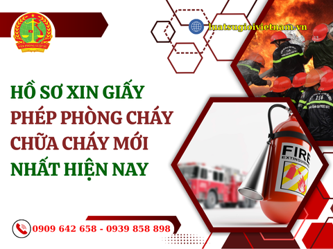 Hồ sơ xin giấy phép phòng cháy chữa cháy mới nhất từ tháng 8/2025