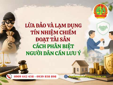 Lừa đảo chiếm đoạt tài sản và lạm dụng tín nhiệm: cách phân biệt theo bộ luật hình sự người dân cần lưu ý