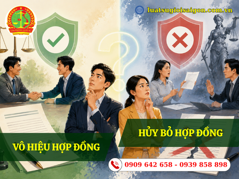 Phân biệt hợp đồng bị hủy và hợp đồng bị vô hiệu theo quy định mới nhất hiện nay
