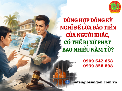 Dùng hợp đồng kỳ nghỉ để lừa đảo tiền của người khác, có thể bị xử phạt bao nhiêu năm tù?