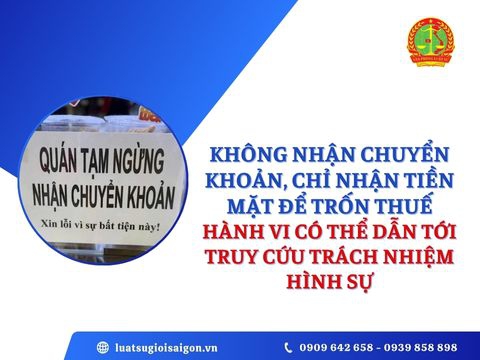 Hàng loạt hộ kinh doanh không nhận thanh toán chuyển khoản? 