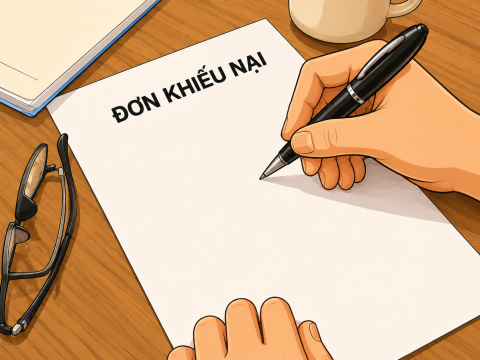 MẪU ĐƠN KHIẾU NẠI MỚI NHẤT ÁP DỤNG TỪ 01/07/2026