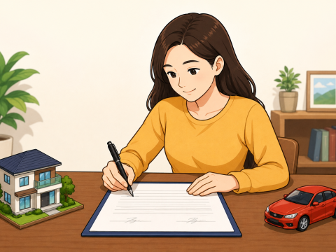 MẪU VĂN BẢN CAM KẾT VỀ TÀI SẢN RIÊNG CỦA VỢ CHỒNG