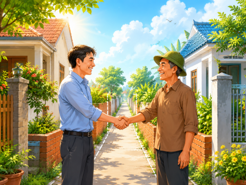 MẪU VĂN BẢN THỎA THUẬN VỀ LỐI ĐI CHUNG