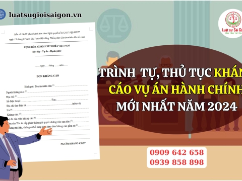Trình tự, thủ tục kháng cáo vụ án hành chính mới nhất năm 2025?