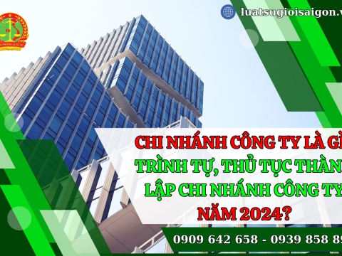 Chi nhánh công ty là gì? Trình tự, thủ tục thành lập chi nhánh công ty năm 2024