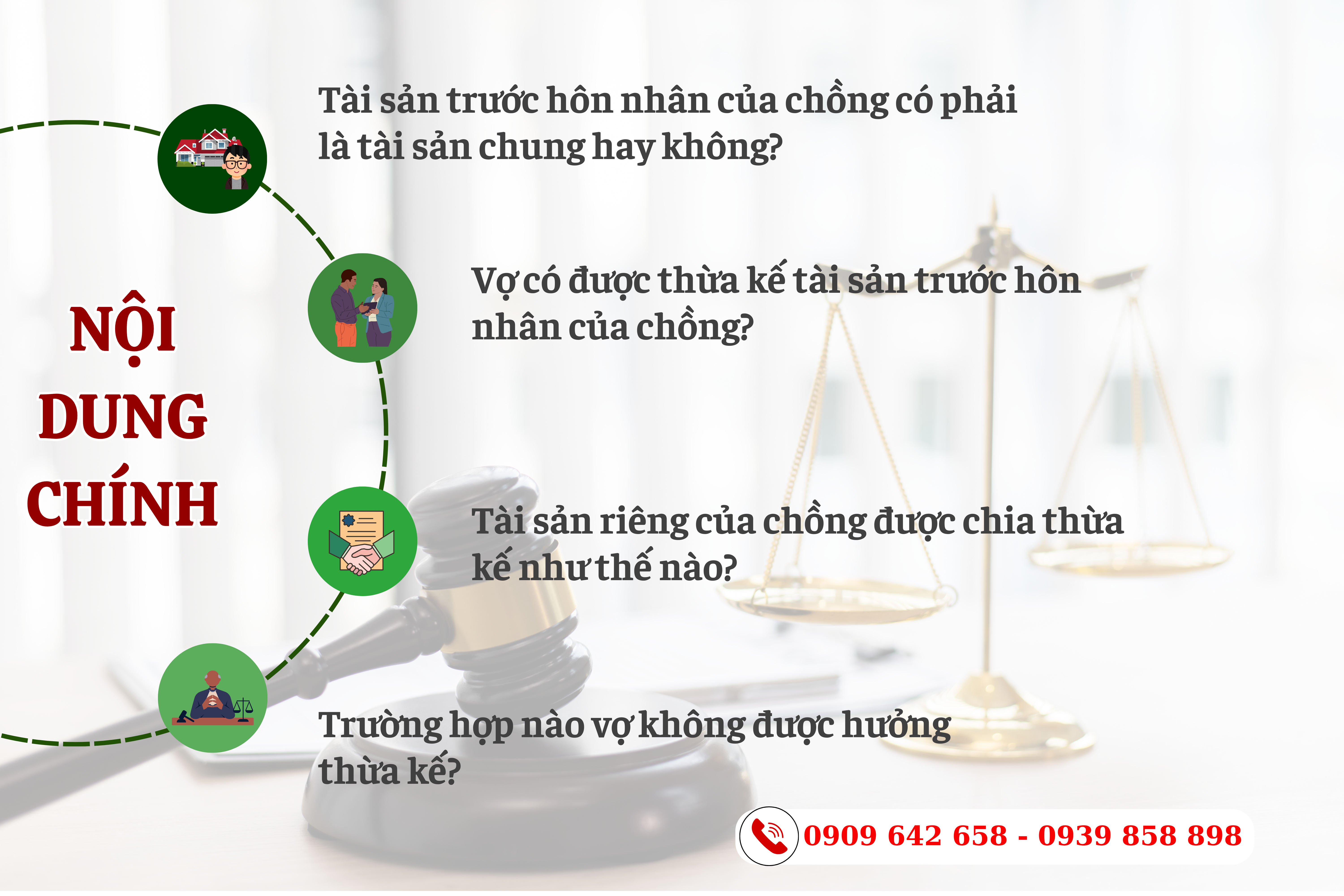 vo co duoc huong thua ke tai san truoc hon nhan cua chong hay khong 