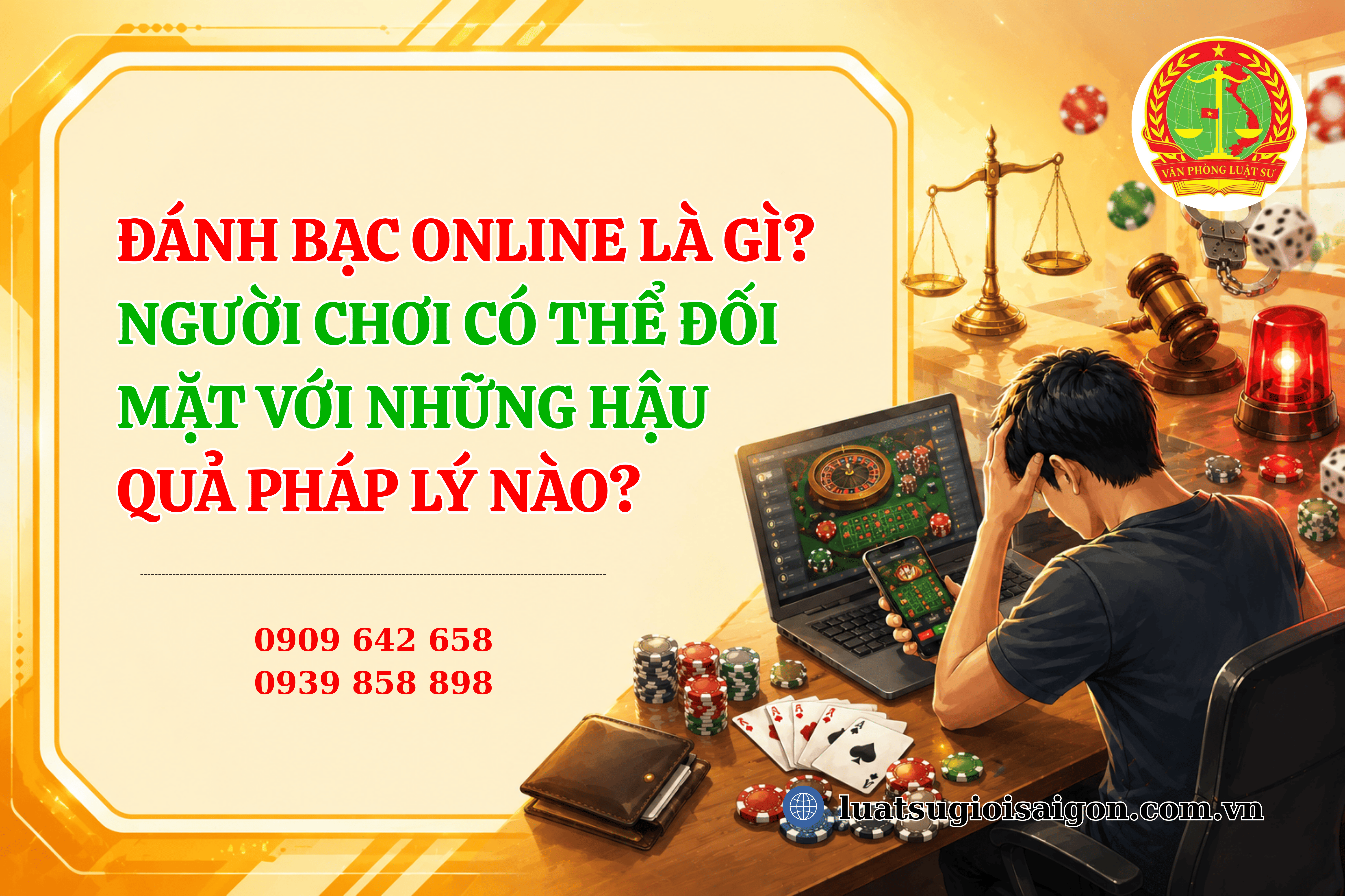ĐÁNH BẠC ONLINE LÀ GÌ NGƯỜI CHƠI CÓ THỂ ĐỐI MẶT VỚI NHỮNG HẬU QUẢ PHÁP LÝ NÀO
