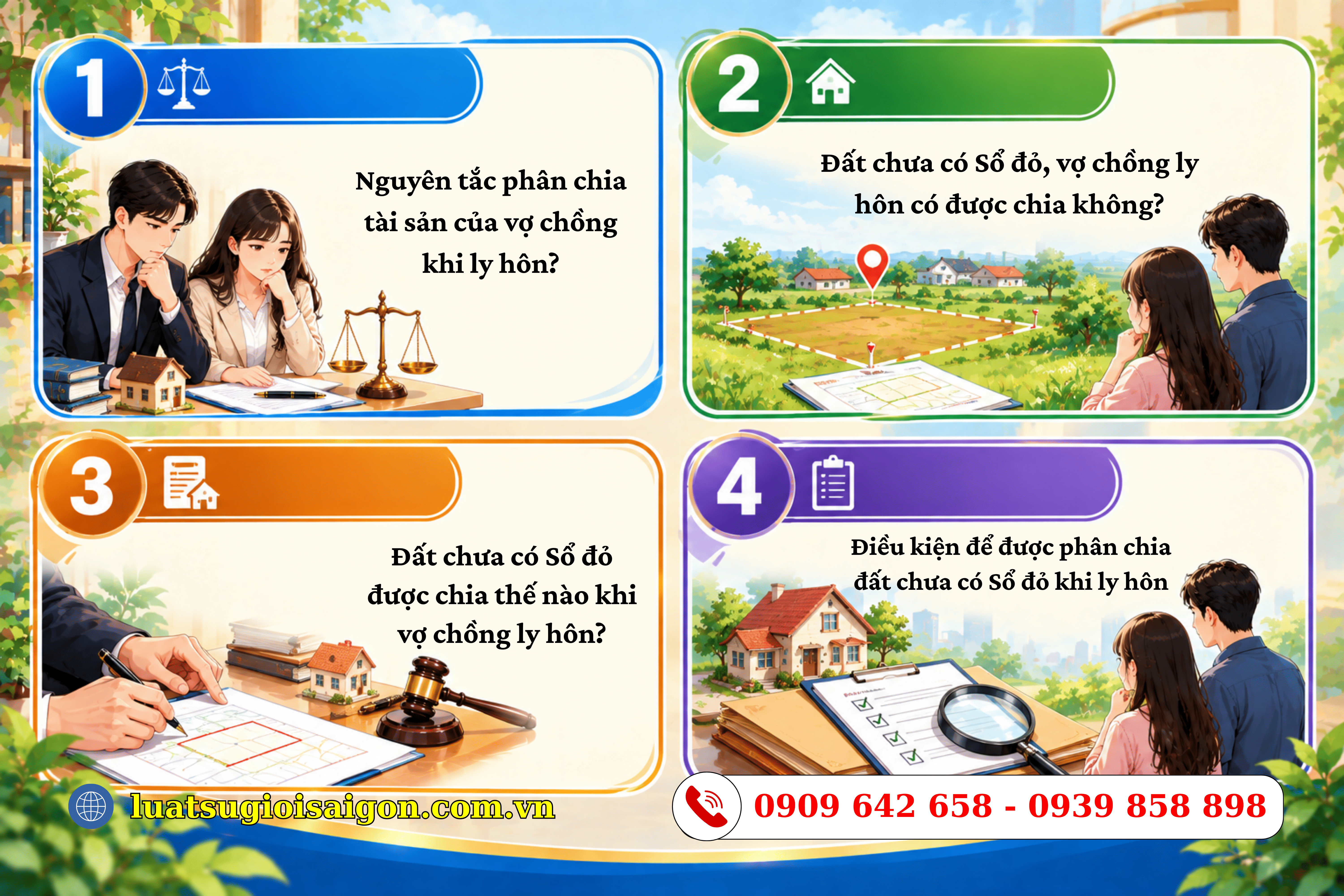 ĐẤT CHƯA CÓ SỔ ĐỎ VỢ CHỒNG LY HÔN CÓ ĐƯỢC CHIA KHÔNG VÀ CHIA THẾ NÀO-luatsugioisaigon-1