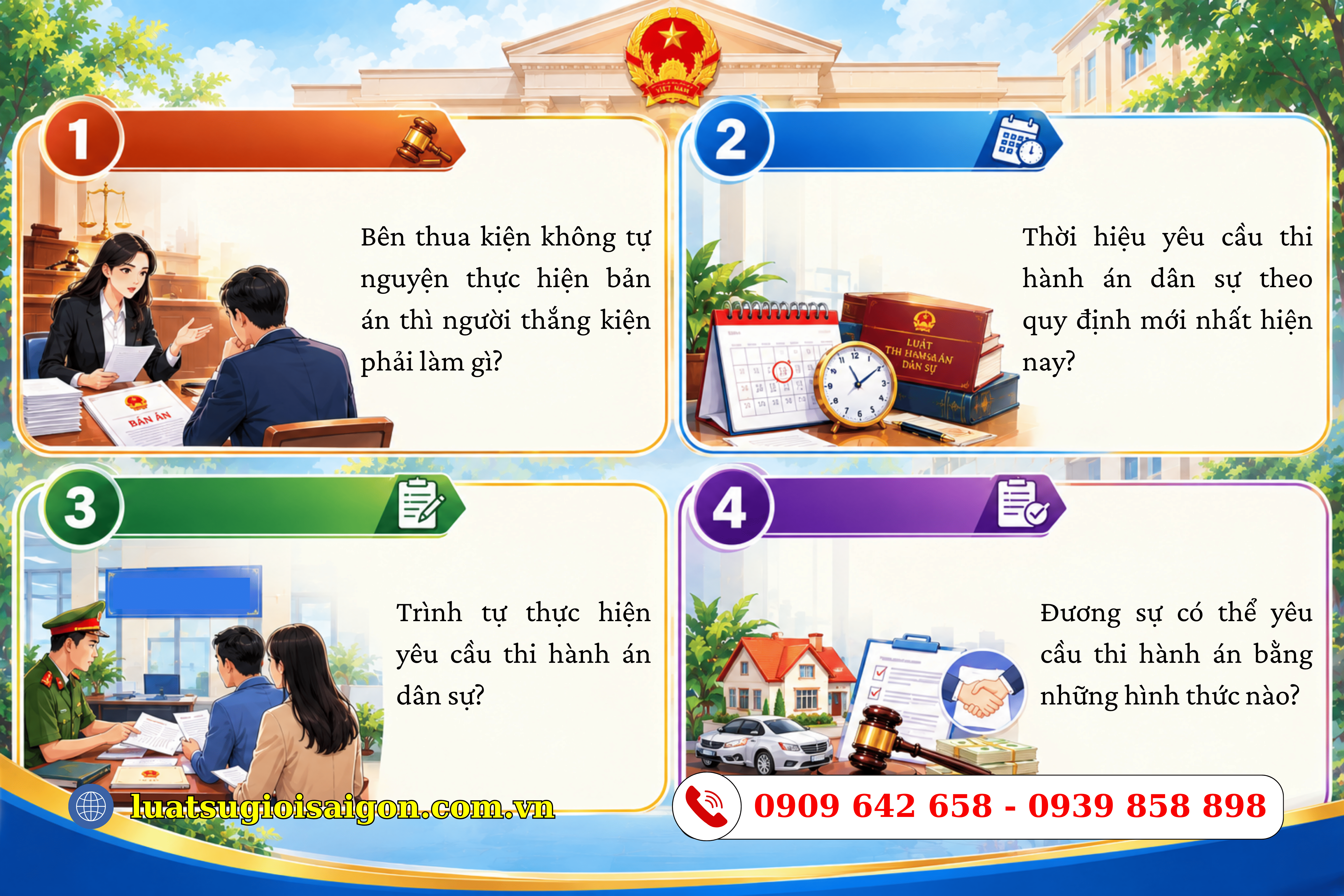 BẢN ÁN DÂN SỰ TUYÊN THẮNG KIỆN RỒI NHƯNG BÊN THUA KIỆN KHÔNG THỰC HIỆN, PHẢI LÀM SAO-1