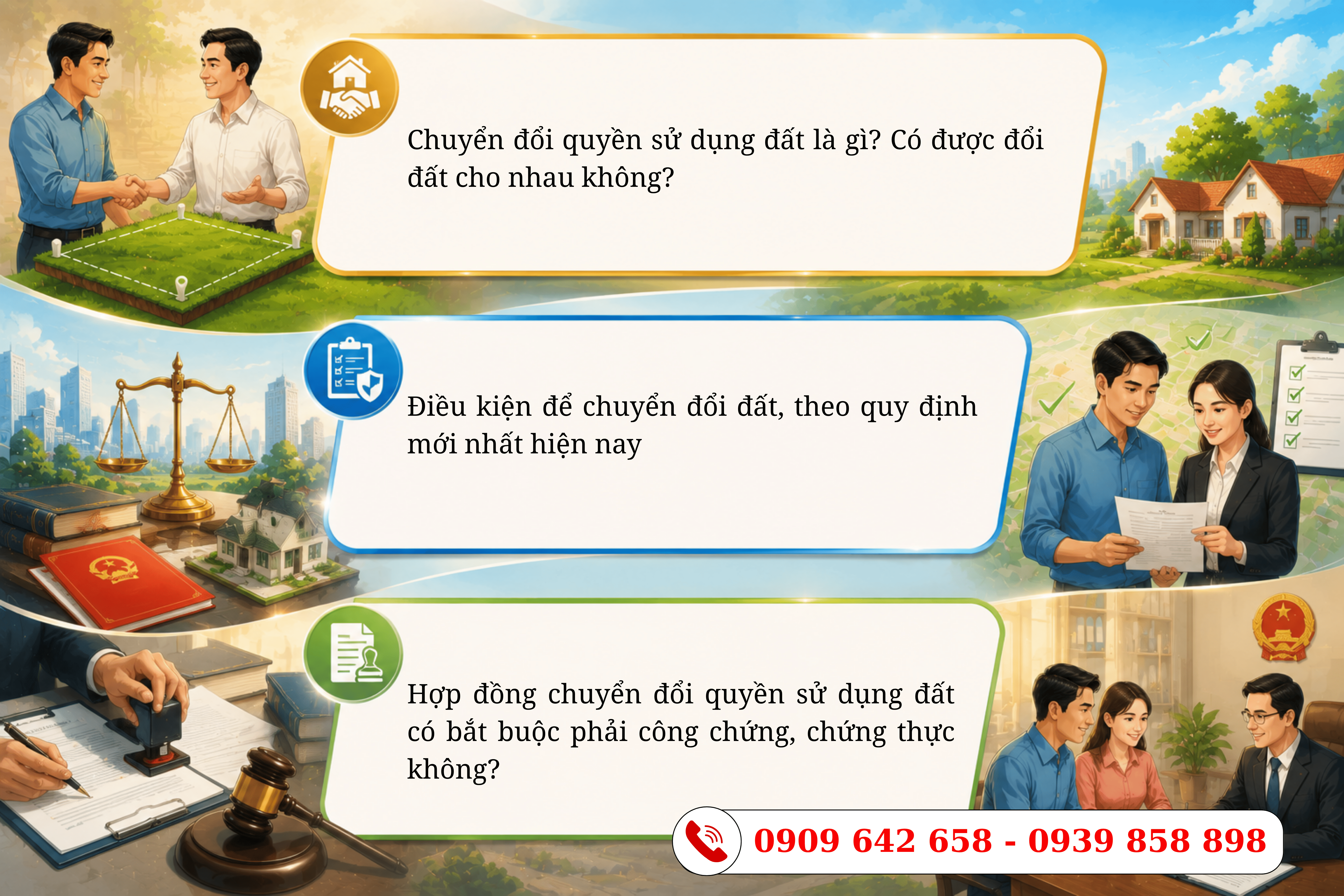 Có được đổi đất cho nhau thay vì mua bán hay không-1