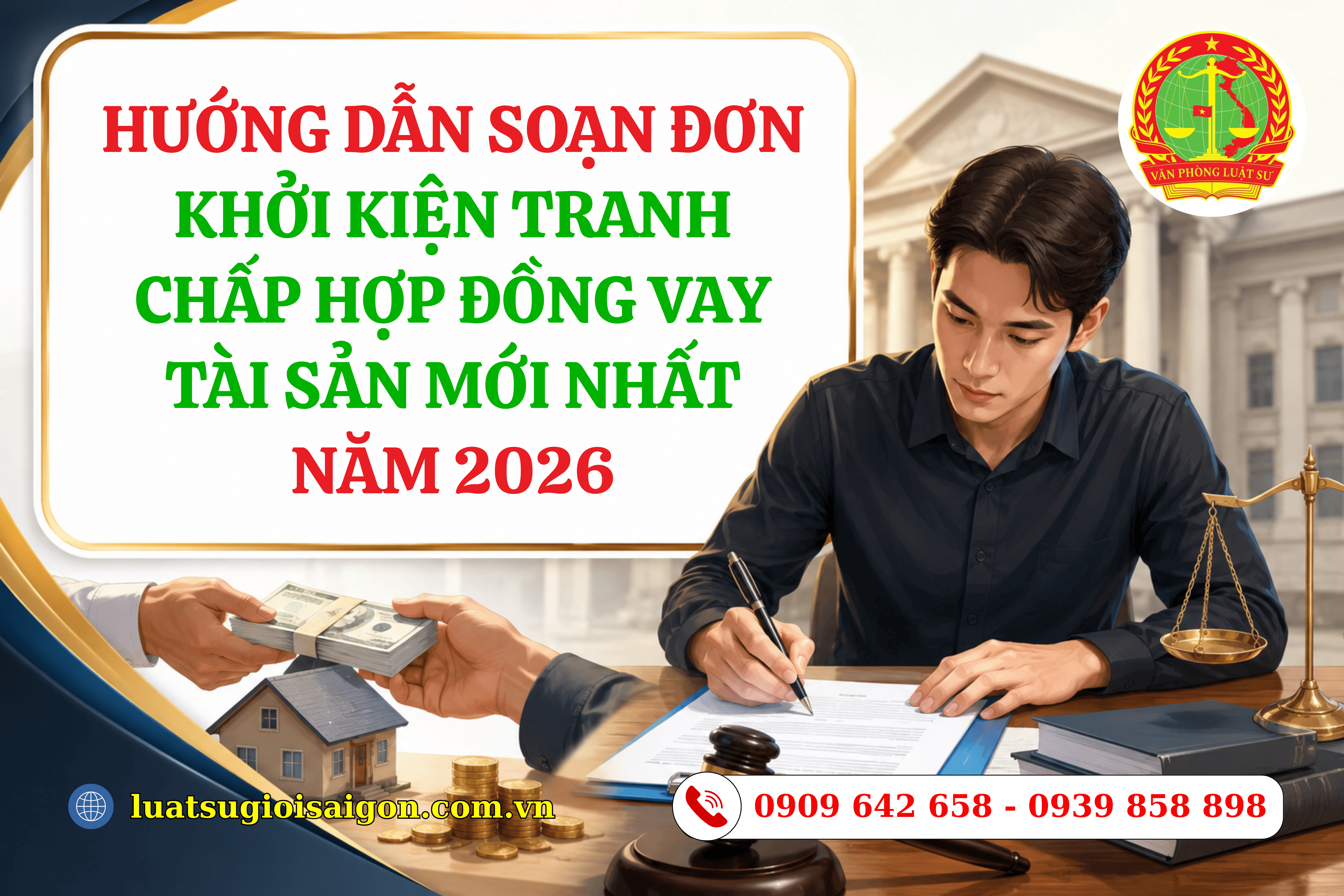 Hướng dẫn soạn đơn khởi kiện tranh chấp hợp đồng vay tài sản mới nhất năm 2026