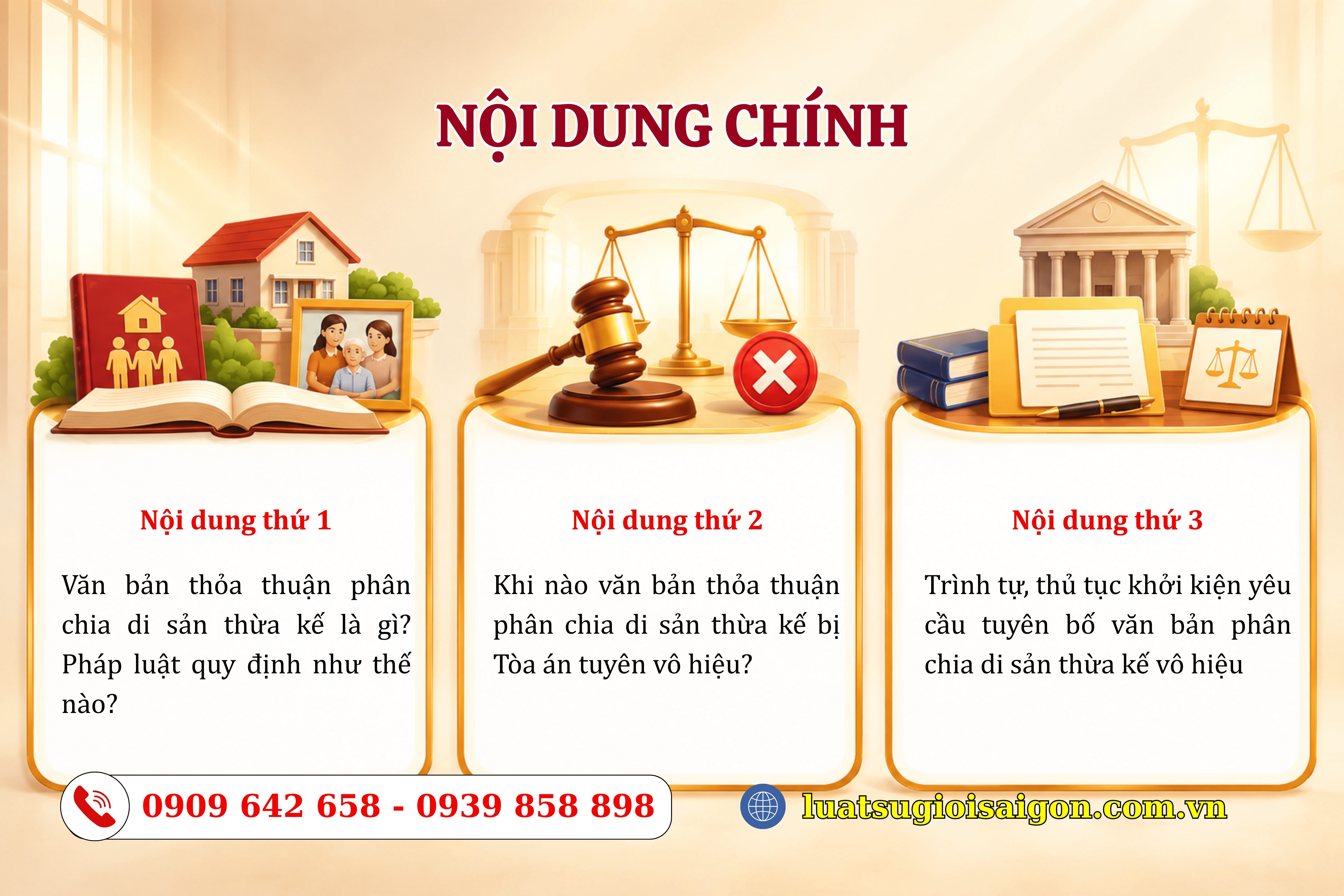 Khi nào văn bản thỏa thuận phân chia di sản thừa kế bị tòa án tuyên vô hiệu-1