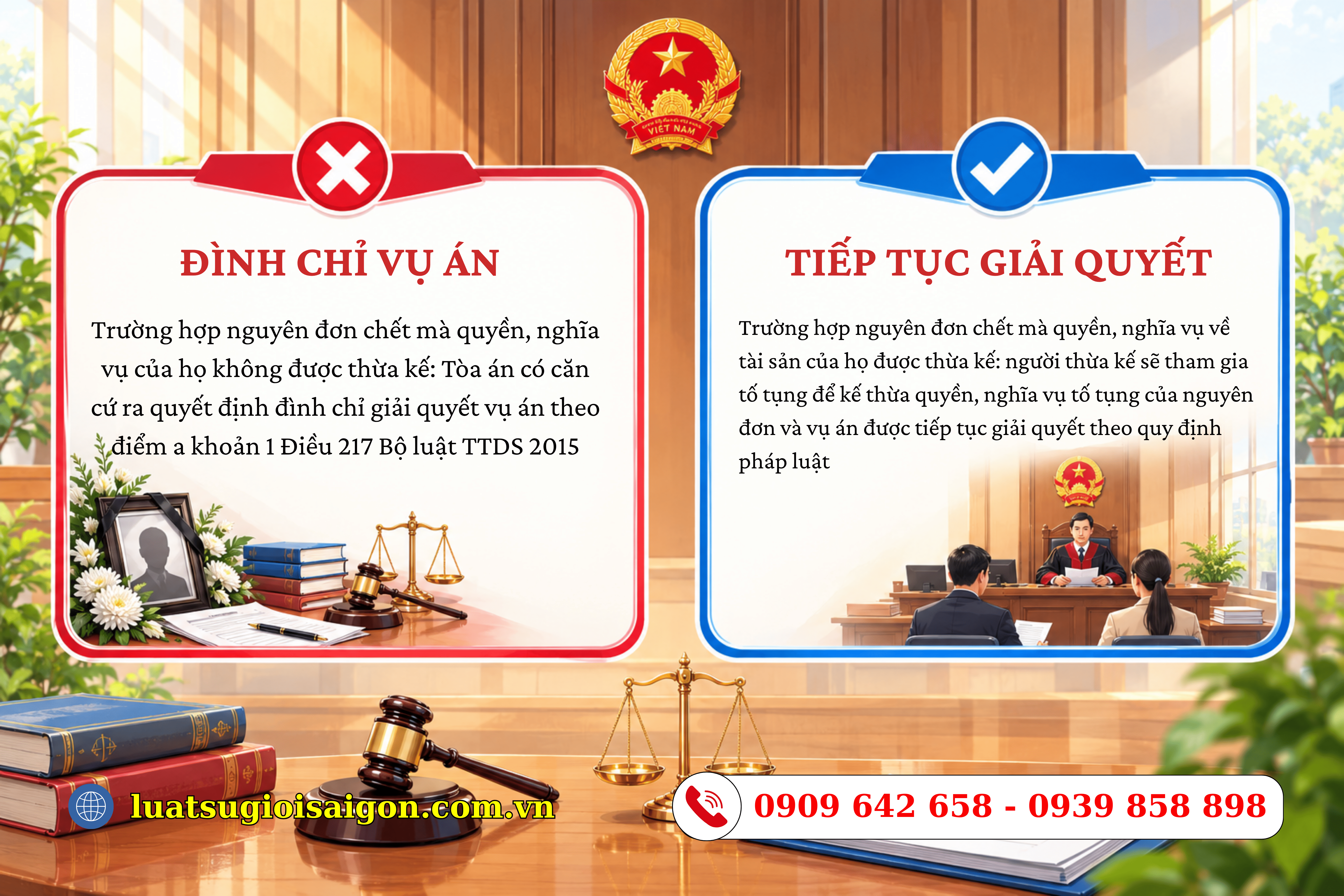 NGUYÊN ĐƠN CHẾT TRONG VỤ ÁN DÂN SỰ KHI NÀO ĐƯỢC TIẾP TỤC GIẢI QUYẾT, KHI NÀO BỊ ĐÌNH CHỈ-1