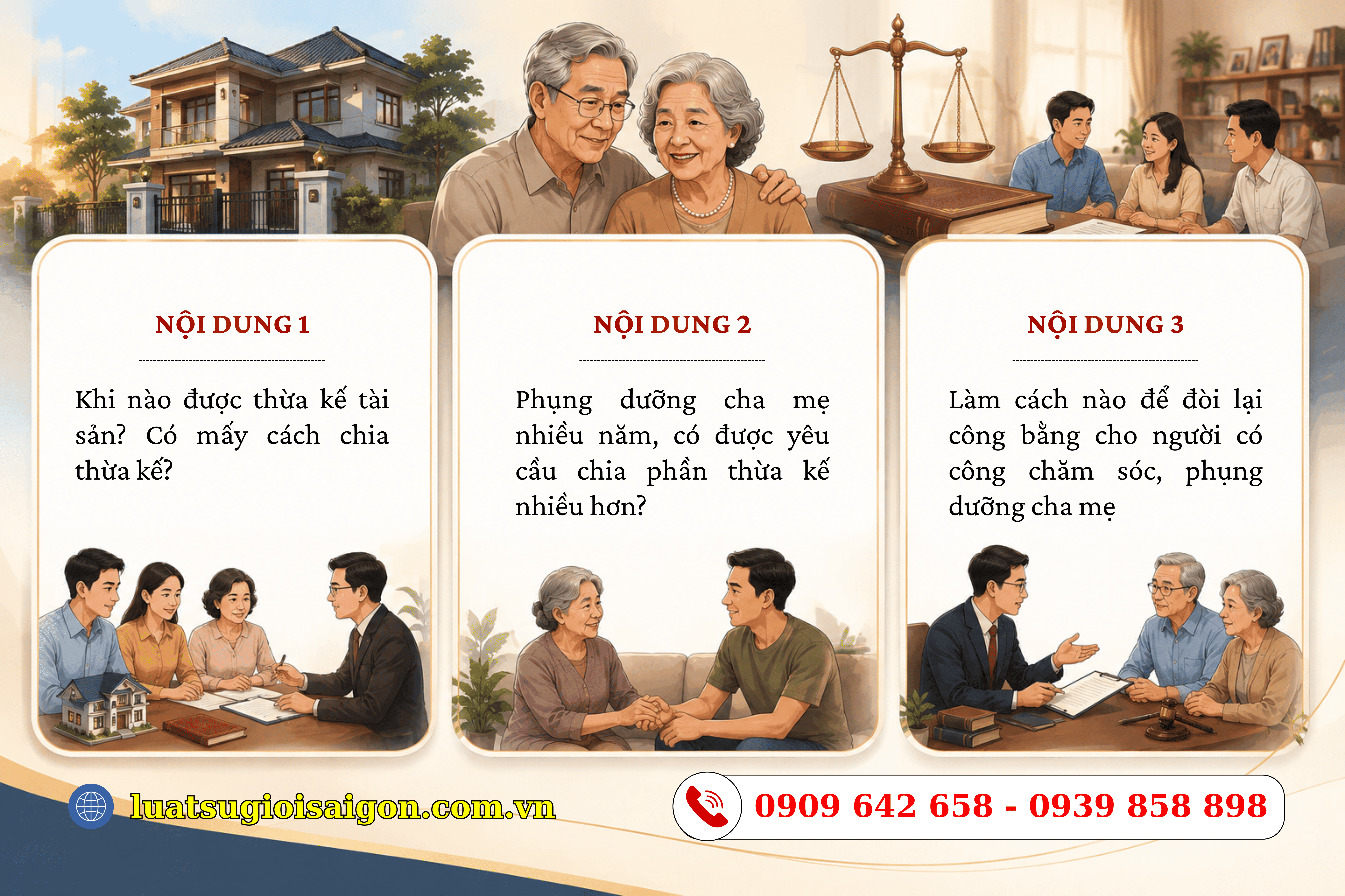 Phụng dưỡng cha mẹ nhiều năm có được yêu cầu chia phần thừa kế nhiều hơn-luatsugioisaigon-1