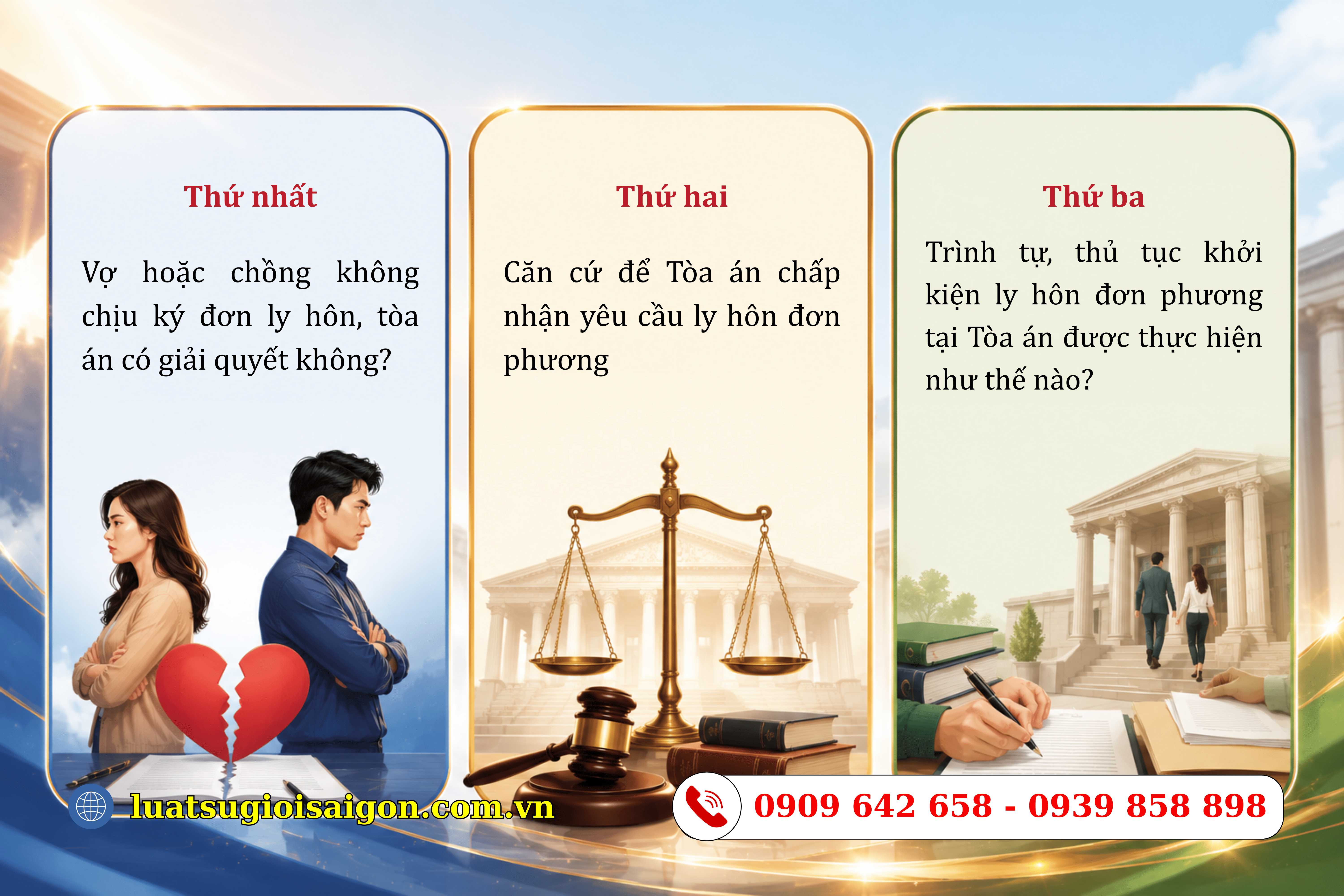 VỢ HOẶC CHỒNG KHÔNG CHỊU KÝ ĐƠN LY HÔN TÒA ÁN CÓ GIẢI QUYẾT KHÔNG-1