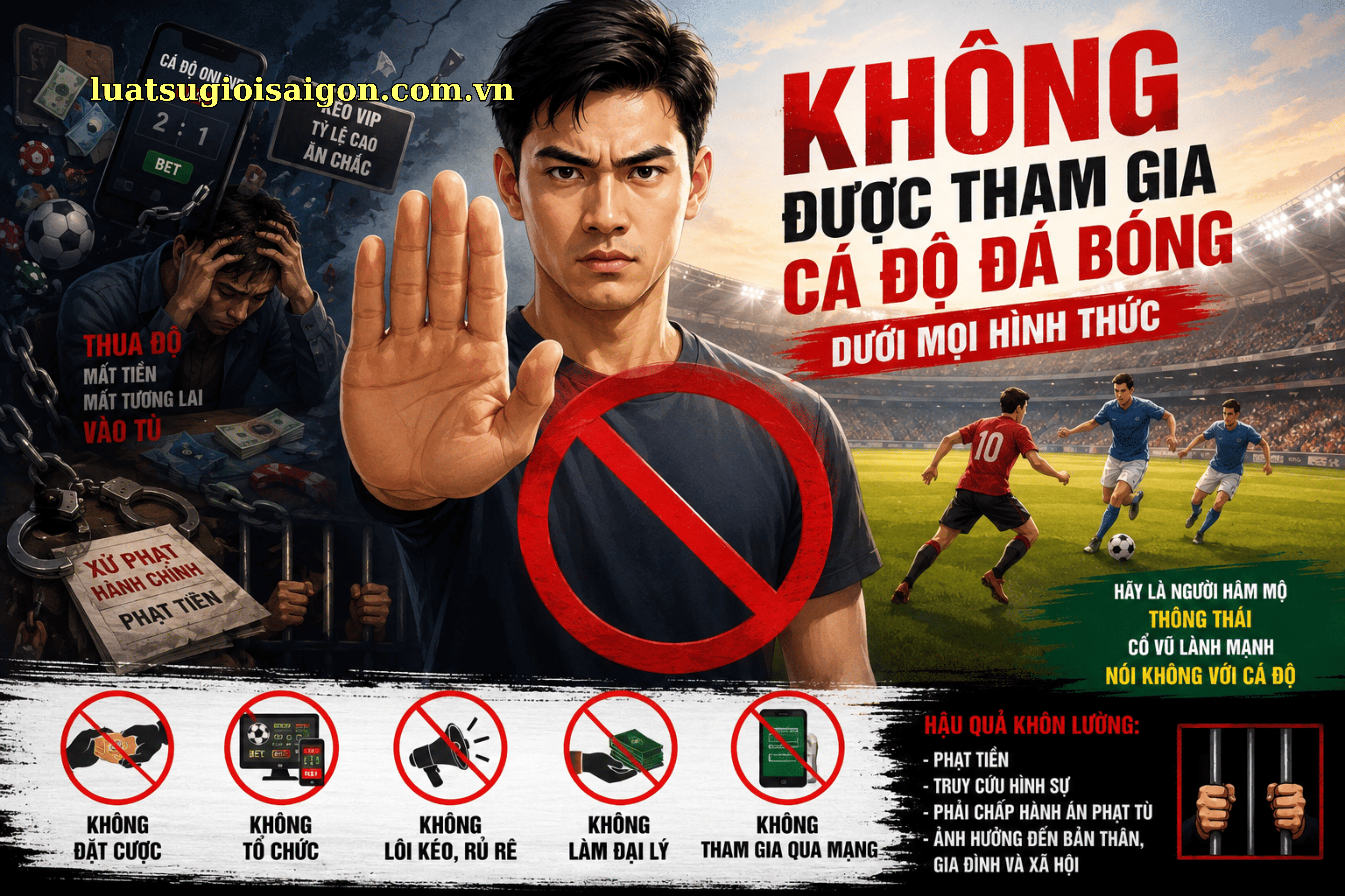 cá độ bóng đá có bị phạt tù không-luatsugioisaigon-2