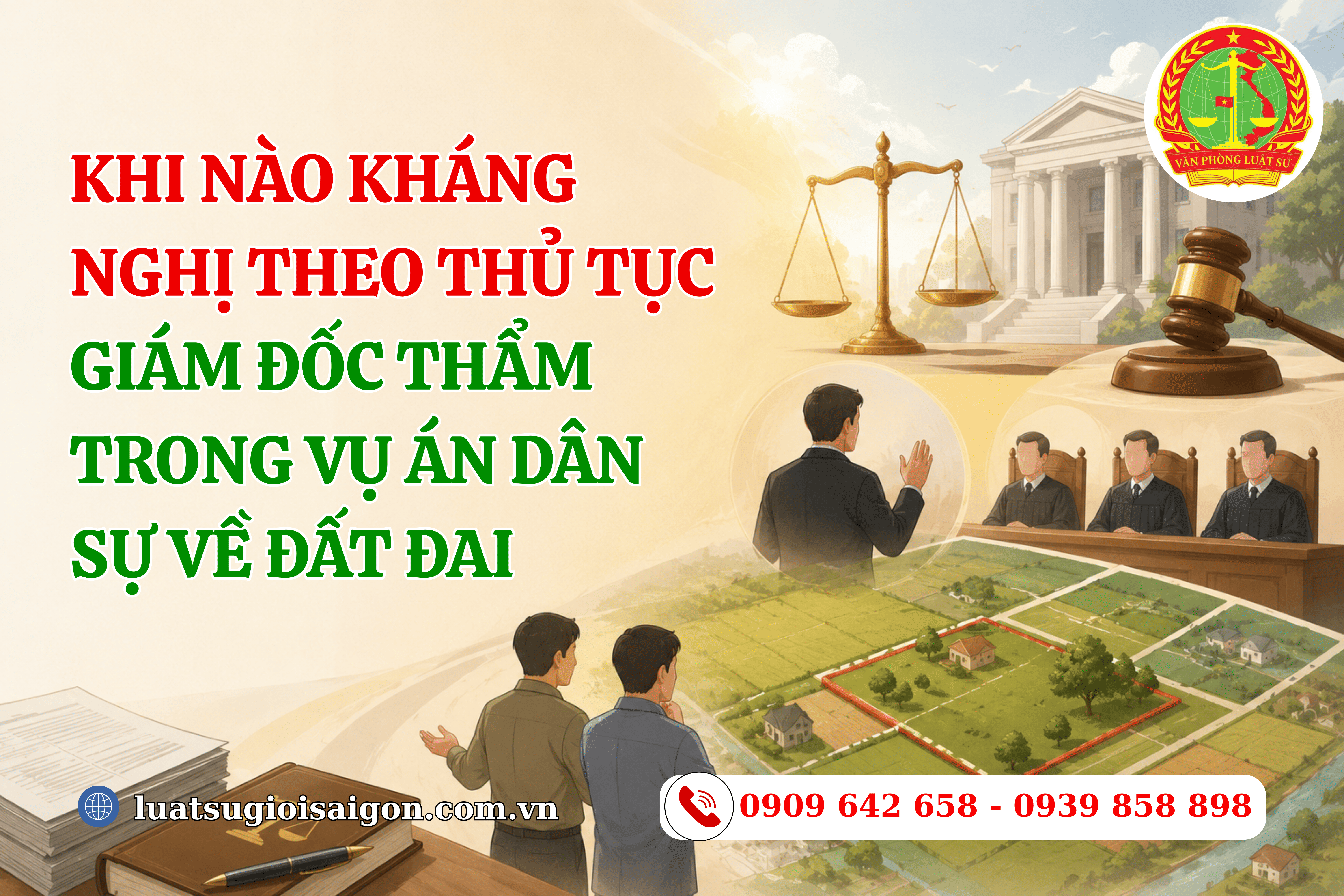 Khi nào kháng nghị theo thủ tục giám đốc thẩm trong vụ án dân sự về đất đai