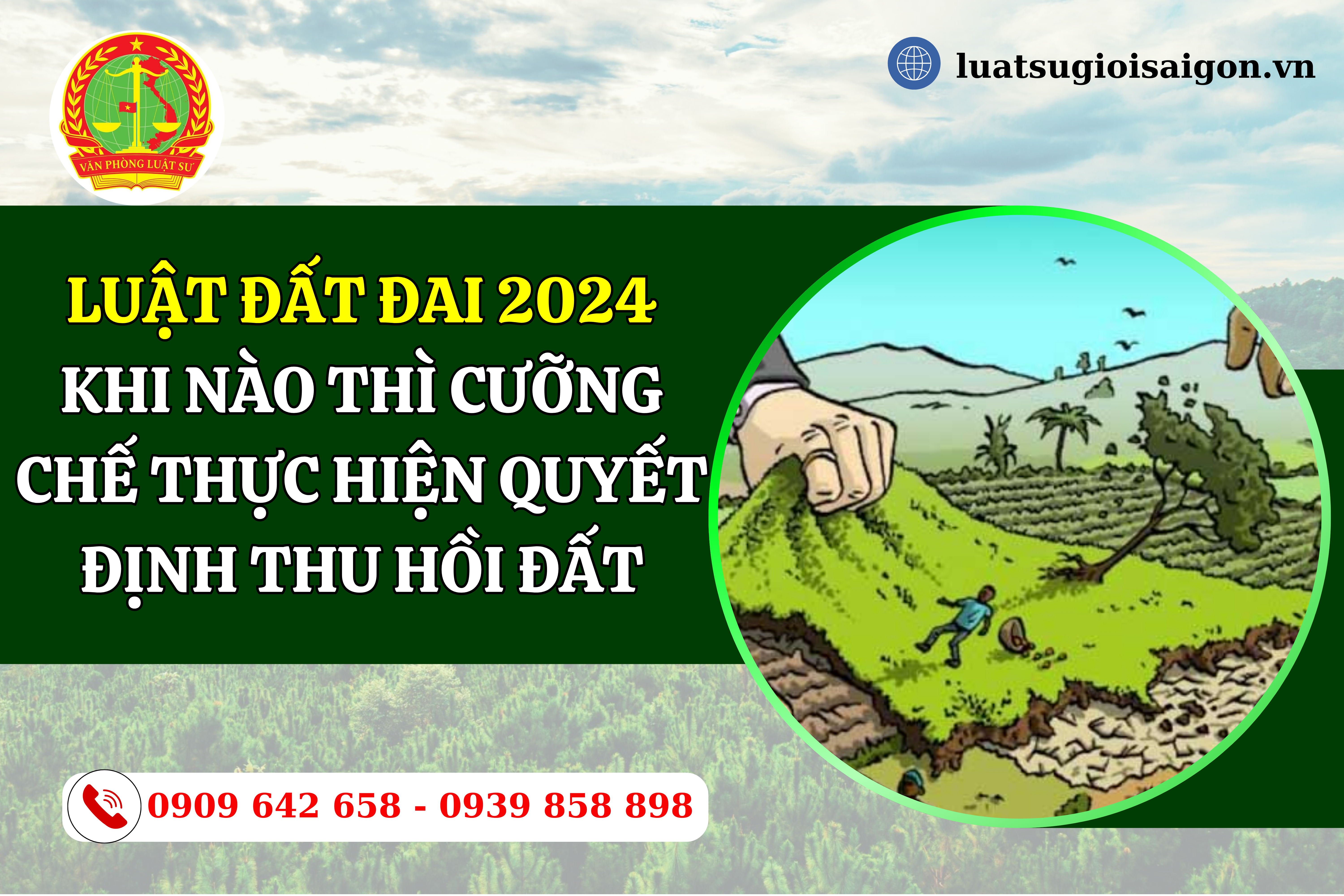 khi nao thuc hien cuong che thu hoi dat theo luat dat dai 2024