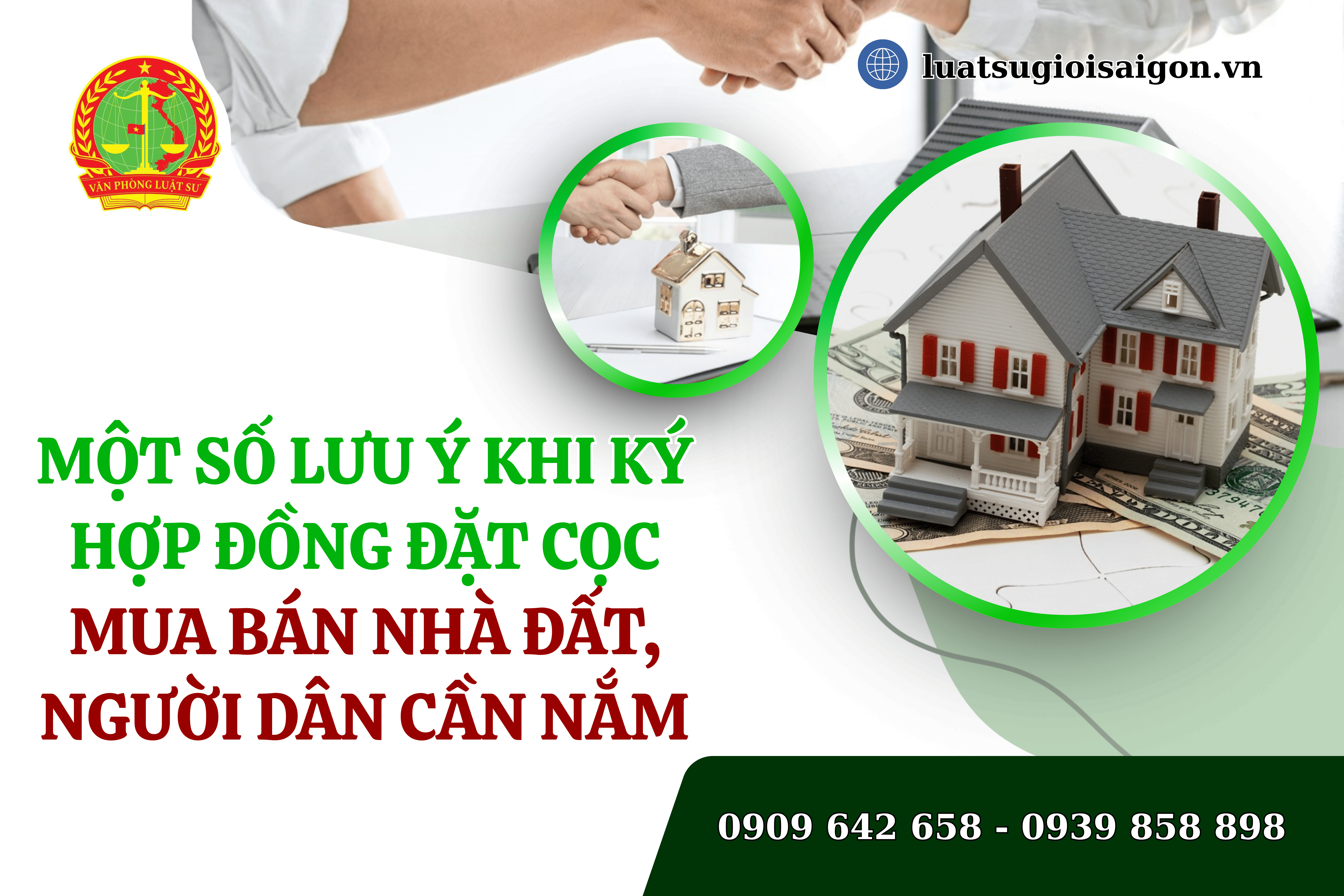 mot so luu y khi ky hop dong dat coc mua ban nha dat